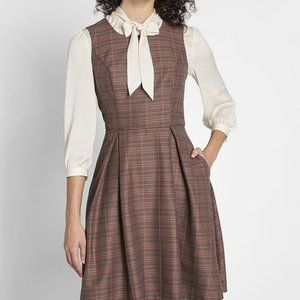 Touch of Structure A-Line Dress in 4